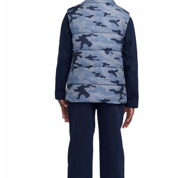 NWT Calvin Klein boys pants, long sleeve shirt and vest outfit - Picture 2 of 8